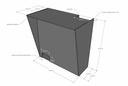BUZON DE ACRILICO PARA CAMARAS E INTERCOMUNICADOR