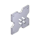 GEARMOTOR SHAFT PLATE