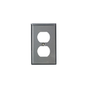 PLACA DE 1-GANG DUPLEX TIPO 8 STANDARD SIZE, MAGNETIC STAINLESS STEEL