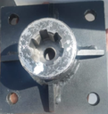 BASE DE BARRERA DOORKING DOORS 1601 GENERICA DE METAL