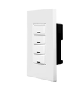 GREENMAX ® DIGITAL KEYPAD, LIGHT SWITCH 4 BOTONES, LumaCAN3, White