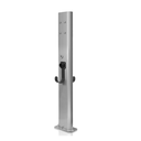 PEDESTAL PARA ESTACIÓN DE CARGA,  MONTAJE DOBLE, PARTE DELANTERA/TRASERA LEVITON