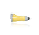 CONECTOR DE CLAVIJA Y MANGA IEC CON MONTAJE DE ABRAZADERA SIN TORNILLOS SERIE LEV, 20 A, 125 V, 2P, 3W