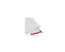 TOMACORRIENTE INTERNACIONAL DE CLAVIJA Y MANGA 5 V, 3P+E (3P, 4W), Posición de reloj a las 6, IEC/ EN 60309-1 y 60309-2, Enchufe de tomacorriente de montaje en superficie con configuración internacional, grado industrial, IP44, A prueba de salpicaduras - ROJO
